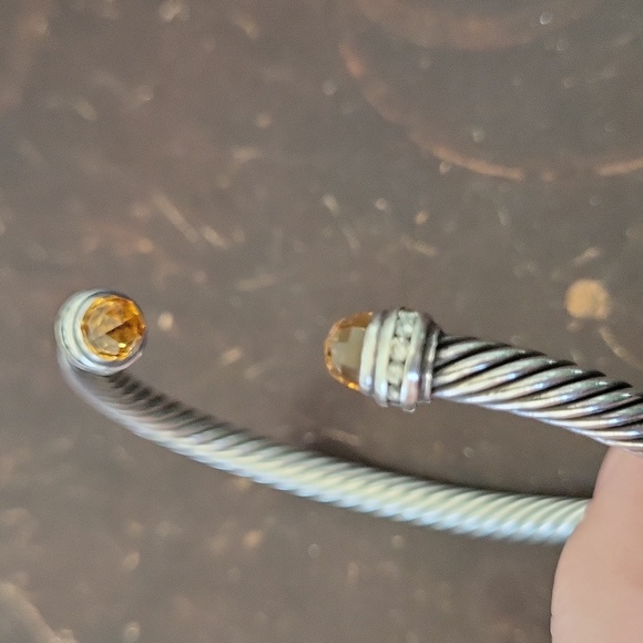 David Yurman Citrine Albion Bangle - Picture 3 of 5